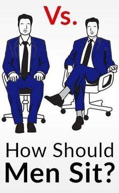 How Men Should Sit (Should Men Sit With Their